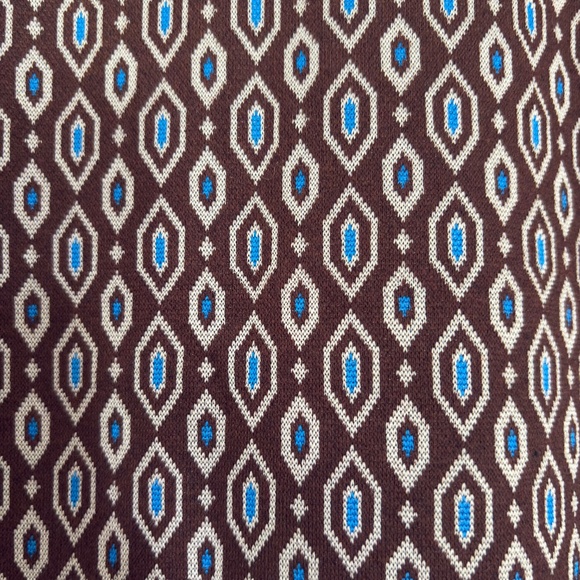 Zara Geometric Long Fitted Dress - Picture 3 of 7